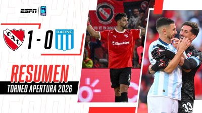 MARAVILLA LA PIC&Oacute; PERO LO ERR&Oacute;, AVALOS LA METI&Oacute; Y EL ROJO GAN&Oacute; | Independiente 1-0 Racing | RESUMEN